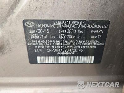 Zdjęcie 12 z 12 samochodu: 2016 HYUNDAI ELANTRA SE VIN:5NPDH4AE9GH720146 - miniatura