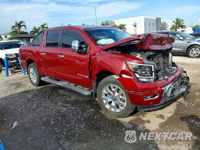 Czwarte zdjęcie samochodu z boku: 2021 NISSAN TITAN SL VIN:1N6AA1ED6MN501256 - miniatura
