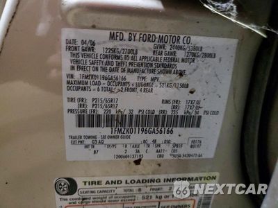 Zdjęcie 13 z 13 samochodu: 2006 FORD FREESTYLE SE VIN:1FMZK01196GA56166 - miniatura