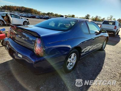 Trzecie zdjęcie samochodu z tyłu: 2005 CHEVROLET MONTE CARLO LS VIN:2G1WW12E859206924 - miniatura