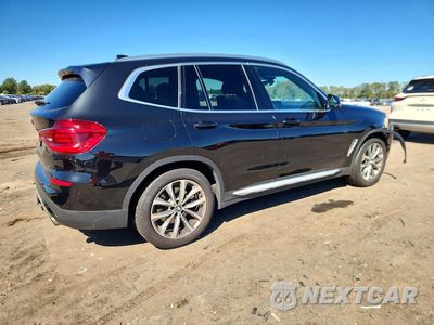 Trzecie zdjęcie samochodu z tyłu: 2019 BMW X3 XDRIVE30I VIN:5UXTR9C58KLP90632 - miniatura