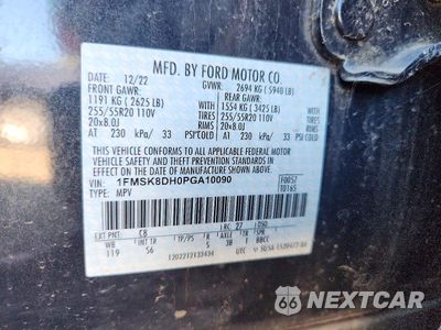 Zdjęcie 13 z 13 samochodu: 2023 FORD EXPLORER XLT VIN:1FMSK8DH0PGA10090 - miniatura