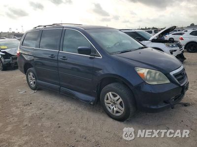 Czwarte zdjęcie samochodu z boku: 2007 HONDA ODYSSEY EXL VIN:5FNRL38767B060832 - miniatura