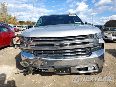 Piąte zdjęcie samochodu w środku: 2019 CHEVROLET SILVERADO K1500 LTZ VIN:1GCUYGEDXKZ173750 - miniatura