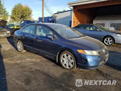 Czwarte zdjęcie samochodu z boku: 2008 HONDA CIVIC LX VIN:1HGFA16508L008112 - miniatura