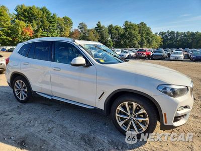 Czwarte zdjęcie samochodu z boku: 2019 BMW X3 XDRIVE30I VIN:5UXTR9C52KLE20506 - miniatura