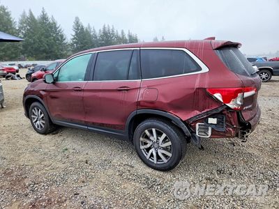 Drugie zdjęcie samochodu z przodu: 2021 HONDA PILOT EXL VIN:5FNYF6H50MB098457 - miniatura