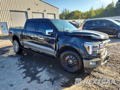 Czwarte zdjęcie samochodu z boku: 2026 FORD F150 KING RANCH VIN:1FTFW6L8XTFB43360 - miniatura