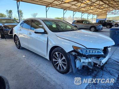 Czwarte zdjęcie samochodu z boku: 2017 ACURA TLX VIN:19UUB1F35HA001235 - miniatura