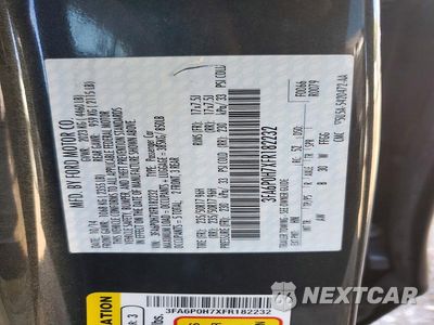 Zdjęcie 12 z 12 samochodu: 2015 FORD FUSION SE VIN:3FA6P0H7XFR182232 - miniatura