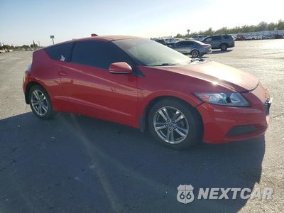 Czwarte zdjęcie samochodu z boku: 2013 HONDA CR-Z VIN:JHMZF1D42DS003158 - miniatura