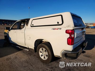 Drugie zdjęcie samochodu z przodu: 2021 CHEVROLET SILVERADO K1500 LT VIN:1GCRYDEK9MZ308562 - miniatura
