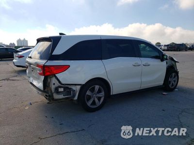 Trzecie zdjęcie samochodu z tyłu: 2019 HONDA ODYSSEY EXL VIN:5FNRL6H74KB051962 - miniatura