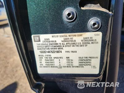 Zdjęcie 12 z 12 samochodu: 2005 CHEVROLET SILVERADO C1500 VIN:1GCEC14X75Z219874 - miniatura
