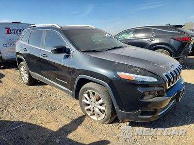 Czwarte zdjęcie samochodu z boku: 2014 JEEP CHEROKEE LIMITED VIN:1C4PJMDS3EW260993 - miniatura