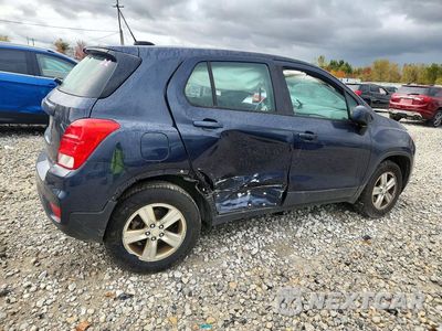 Trzecie zdjęcie samochodu z tyłu: 2018 CHEVROLET TRAX LS VIN:3GNCJNSB3JL346044 - miniatura