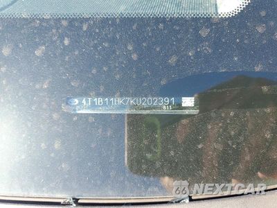Zdjęcie 12 z 12 samochodu: 2019 TOYOTA CAMRY SE VIN:4T1B11HK7KU202391 - miniatura