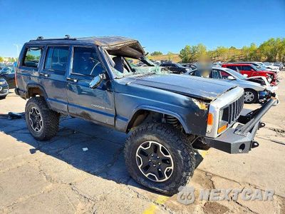 Czwarte zdjęcie samochodu z boku: 2001 JEEP CHEROKEE SPORT VIN:1J4FF48S01L593066 - miniatura