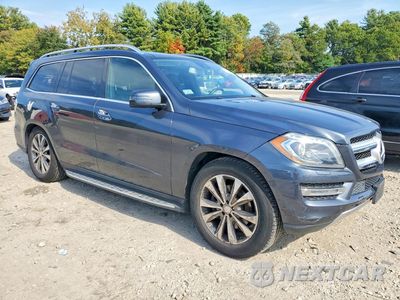 Czwarte zdjęcie samochodu z boku: 2015 MERCEDES-BENZ GL 450 4MATIC VIN:4JGDF6EE4FA502662 - miniatura