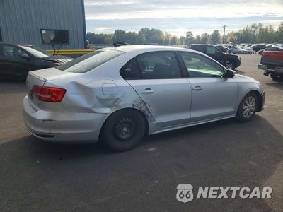 Trzecie zdjęcie samochodu z tyłu: 2015 VOLKSWAGEN JETTA SE VIN:3VWD17AJ2FM289772 - miniatura