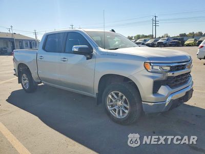 Czwarte zdjęcie samochodu z boku: 2022 CHEVROLET SILVERADO K1500 LT VIN:3GCPDDEK0NG531013 - miniatura