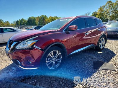 2017 NISSAN MURANO PLATINUM 5N1AZ2MH9HN142492 - główne zdjęcie licytacji z USA - miniatura
