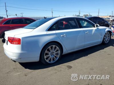 Trzecie zdjęcie samochodu z tyłu: 2014 AUDI A8 L QUATTRO VIN:WAURGAFD4EN005020 - miniatura