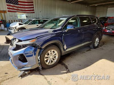 2019 HYUNDAI SANTA FE SEL 2.4L 5NMS3CAD7KH072898 - główne zdjęcie licytacji z USA - miniatura