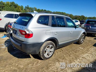 Trzecie zdjęcie samochodu z tyłu: 2004 BMW X3 3.0I VIN:WBXPA93454WA65644 - miniatura
