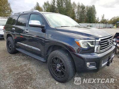 Czwarte zdjęcie samochodu z boku: 2019 TOYOTA SEQUOIA LIMITED VIN:5TDJY5G17KS168288 - miniatura