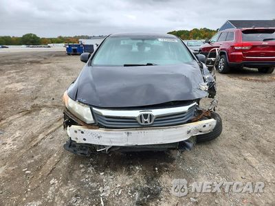 Piąte zdjęcie samochodu w środku: 2012 HONDA CIVIC LX VIN:2HGFB2F57CH313003 - miniatura