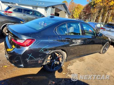 Trzecie zdjęcie samochodu z tyłu: 2023 BMW M340XI VIN:3MW49FF09P8D01011 - miniatura
