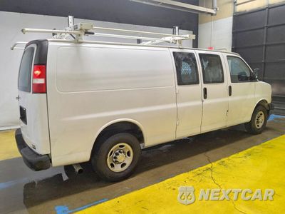 Trzecie zdjęcie samochodu z tyłu: 2023 CHEVROLET EXPRESS G2500 VIN:1GCWGBFP5P1101738 - miniatura