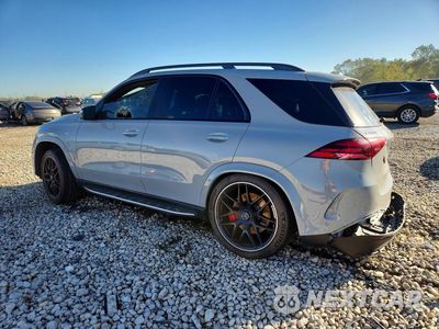 Drugie zdjęcie samochodu z przodu: 2024 MERCEDES-BENZ GLE 63 S 4MATIC AMG VIN:4JGFB8KB1RB096154 - miniatura