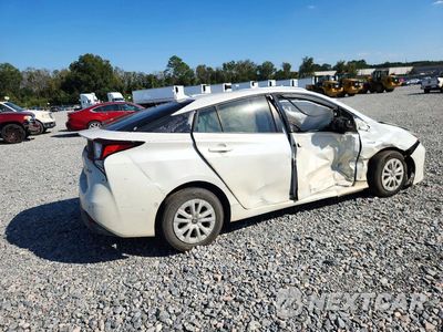 Trzecie zdjęcie samochodu z tyłu: 2019 TOYOTA PRIUS LE VIN:JTDKARFU0K3085525 - miniatura