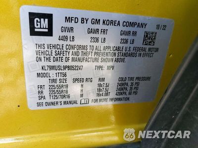 Zdjęcie 14 z 14 samochodu: 2023 CHEVROLET TRAILBLAZER RS VIN:KL79MUSL9PB052247 - miniatura