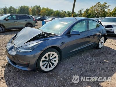 2021 TESLA MODEL 3 5YJ3E1EA5MF032326 - główne zdjęcie licytacji z USA - miniatura