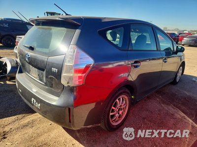 Trzecie zdjęcie samochodu z tyłu: 2012 TOYOTA PRIUS V THREE VIN:JTDZN3EU6C3033688 - miniatura