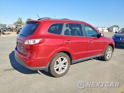 Trzecie zdjęcie samochodu z tyłu: 2012 HYUNDAI SANTA FE LIMITED VIN:5XYZKDAG2CG127321 - miniatura