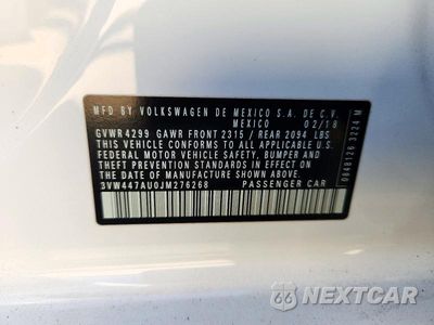 Zdjęcie 12 z 12 samochodu: 2018 VOLKSWAGEN GTI S/SE VIN:3VW447AU0JM276268 - miniatura