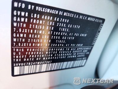 Zdjęcie 14 z 14 samochodu: 2026 VOLKSWAGEN TAOS SE VIN:3VVUC7B24TM047387 - miniatura