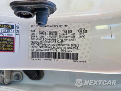Zdjęcie 13 z 13 samochodu: 2016 HONDA CR-V EX-L VIN:5J6RM4H76GL039179 - miniatura