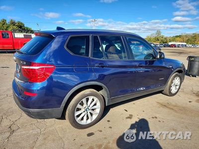 Trzecie zdjęcie samochodu z tyłu: 2017 BMW X3 XDRIVE28I VIN:5UXWX9C36H0W74406 - miniatura