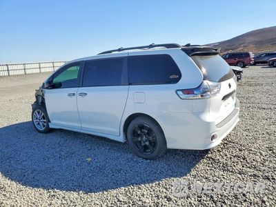 Drugie zdjęcie samochodu z przodu: 2020 TOYOTA SIENNA SE PREMIUM 7-PASSENGER VIN:5TDEZ3DC0LS232701 - miniatura