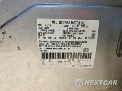 Zdjęcie 13 z 13 samochodu: 2018 FORD EDGE SE VIN:2FMPK3G98JBC11781 - miniatura