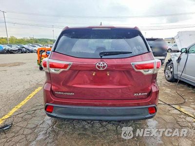 Zdjęcie 6 z 14 samochodu: 2016 TOYOTA HIGHLANDER XLE VIN:5TDJKRFH7GS324893 - miniatura