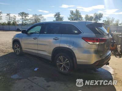 Drugie zdjęcie samochodu z przodu: 2017 TOYOTA HIGHLANDER LE VIN:5TDBZRFH6HS460434 - miniatura