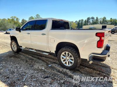 Drugie zdjęcie samochodu z przodu: 2020 CHEVROLET SILVERADO K1500 LTZ VIN:3GCUYGED0LG187965 - miniatura