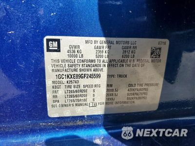 Zdjęcie 12 z 12 samochodu: 2016 CHEVROLET SILVERADO C1500 HEAVY DUTY VIN:1GC1KXE89GF245599 - miniatura