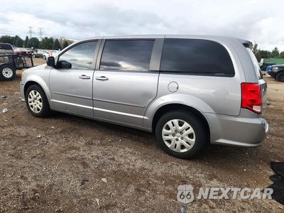 Drugie zdjęcie samochodu z przodu: 2016 DODGE GRAND CARAVAN SE VIN:2C4RDGBG0GR322717 - miniatura